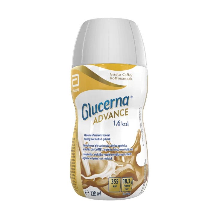 Glucerna advance 1,6kcal gusto caffè 220ml