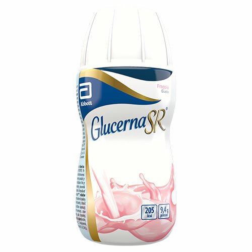 Glucerna SR Alimento per Diabetici Gusto Fragola 220 ml