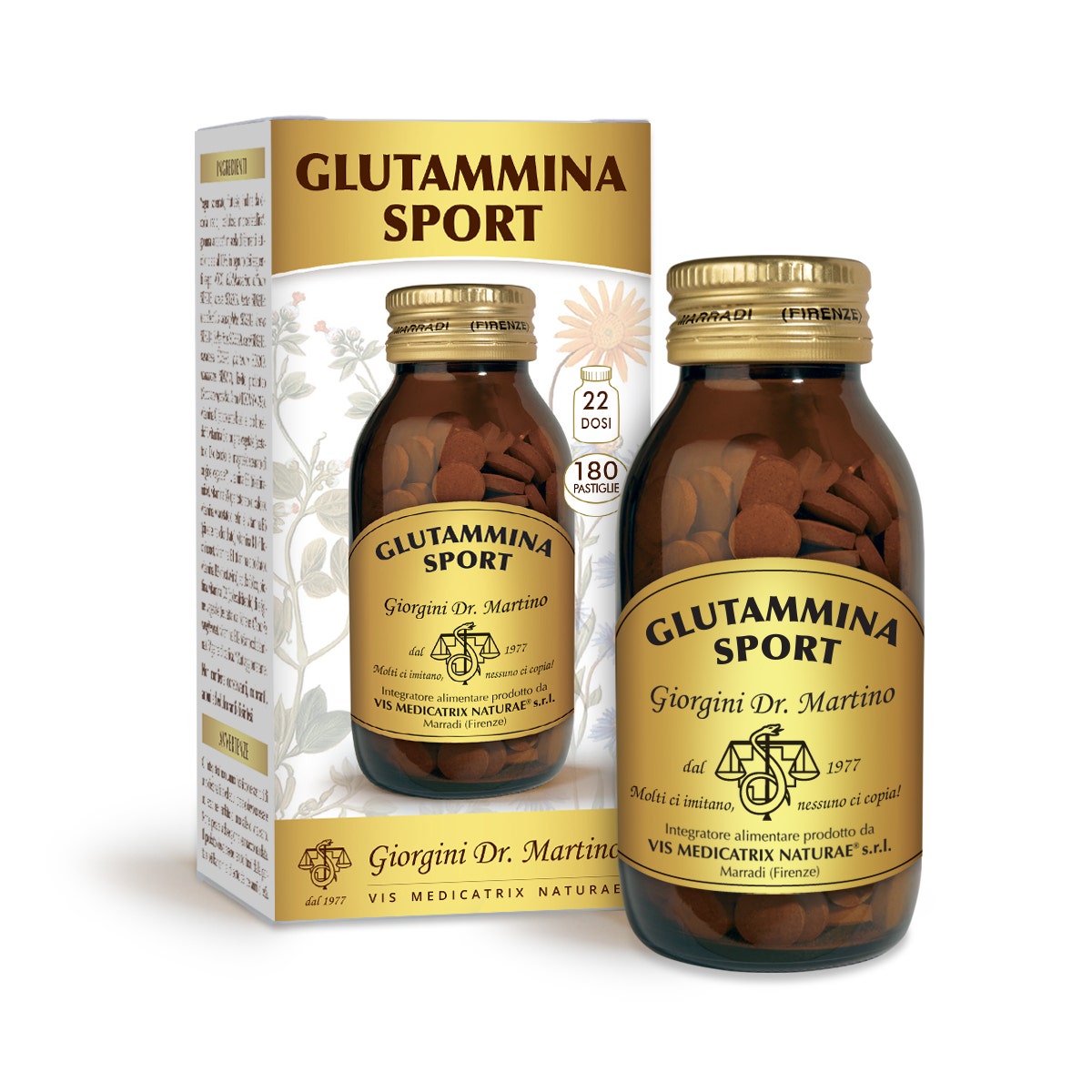 Glutammina sport 180past