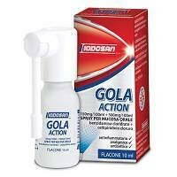 Iodosan Gola Action Spray per Mucosa Orale 0,15%+0,5%