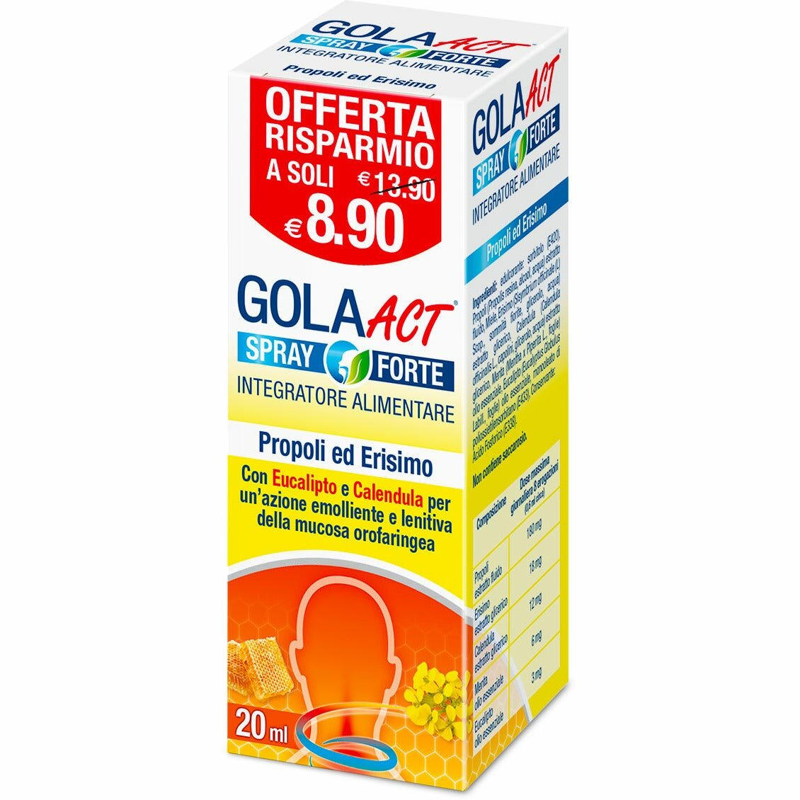 Gola active spray forte 20ml