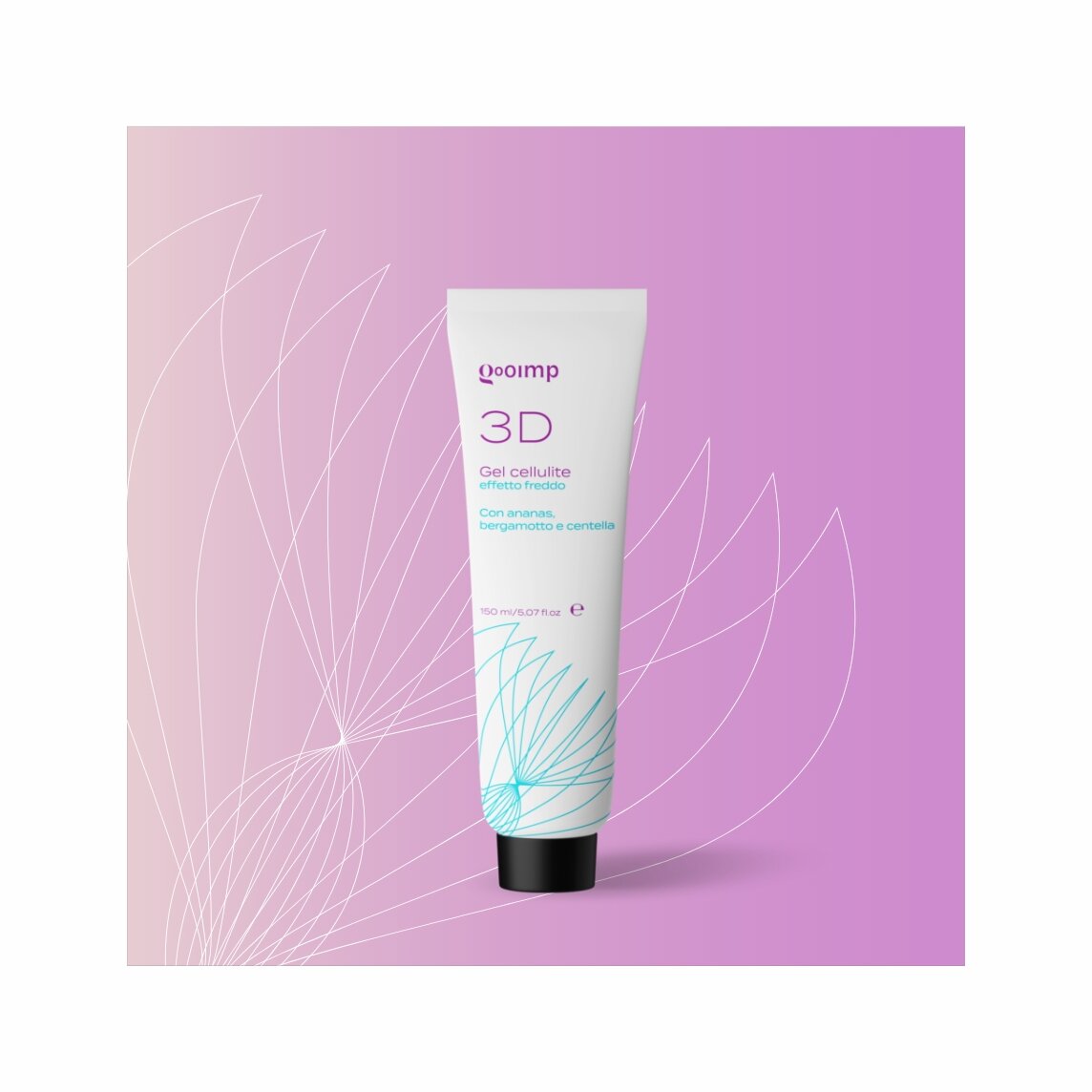 Gooimp 3D Gel Cellulite Rimodellante Effetto Freddo 150 ml