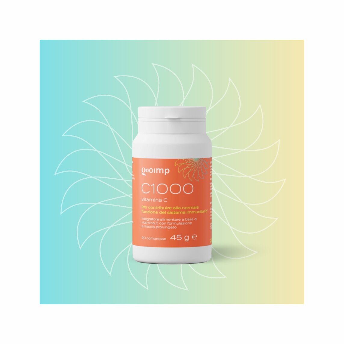 Gooimp C1000 Integratore Vitamina C 90 Compresse
