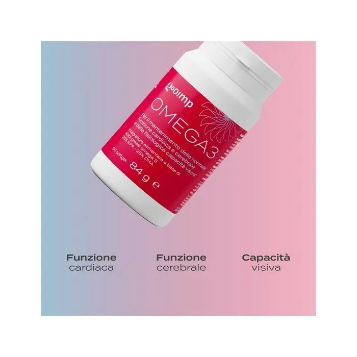 Gooimp Omega 3 Integratore Di Acidi Grassi Omega 3 60 Softgel