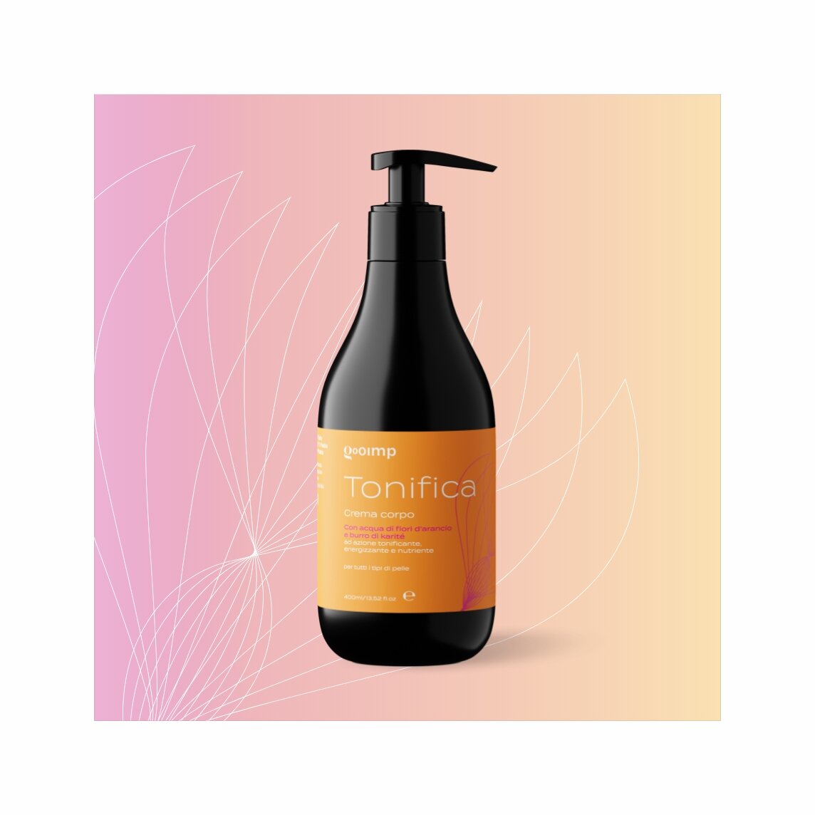Gooimp Tonifica Crema Corpo Azione Tonificante 400 ml