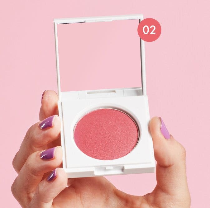 Goovi blush 02 coral pink