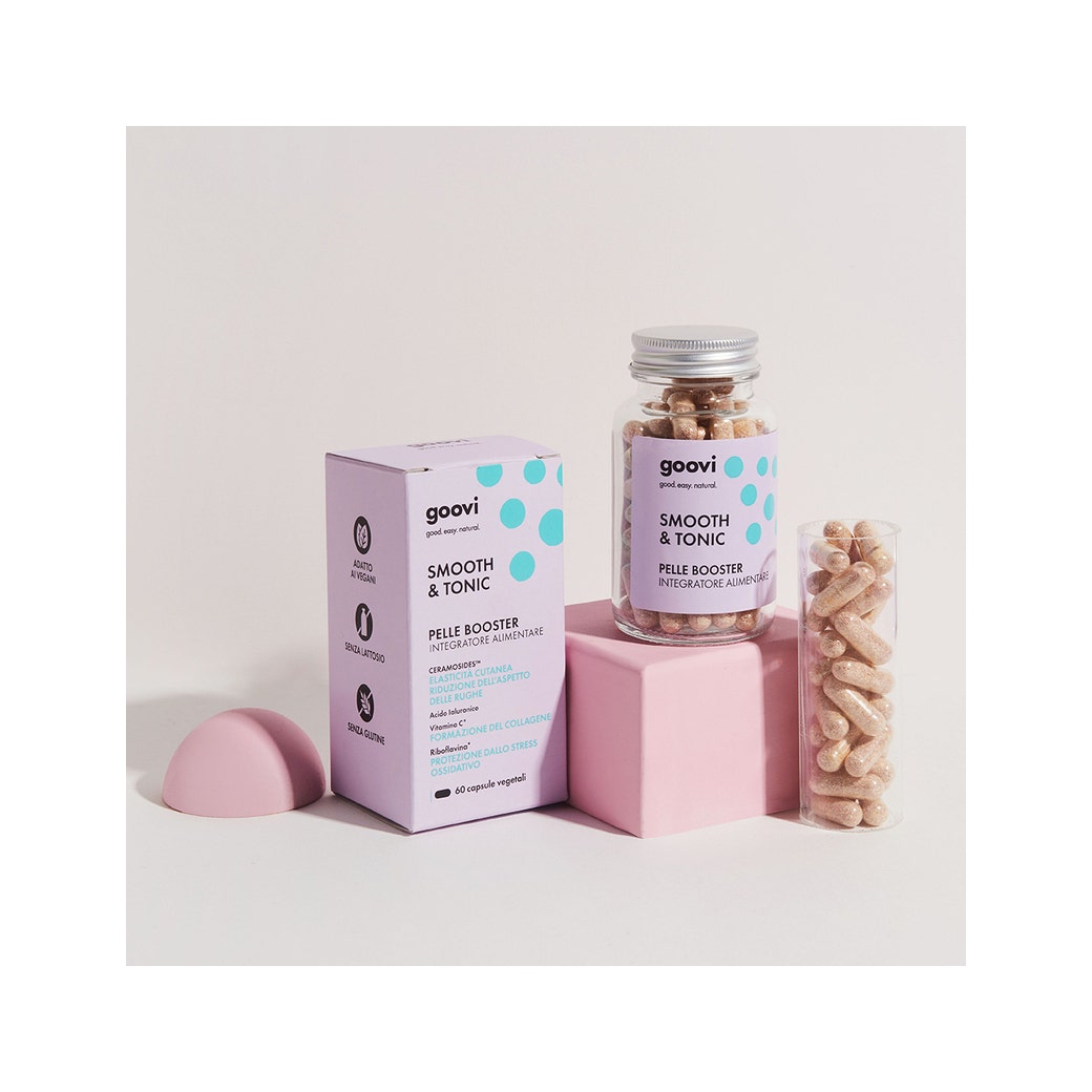 Goovi integratore pelle booster 60 capsule