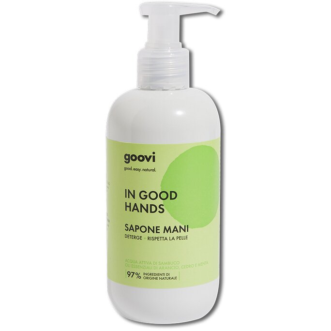 Goovi Sapone Mani Arancio/Cedro/Menta 250 ml