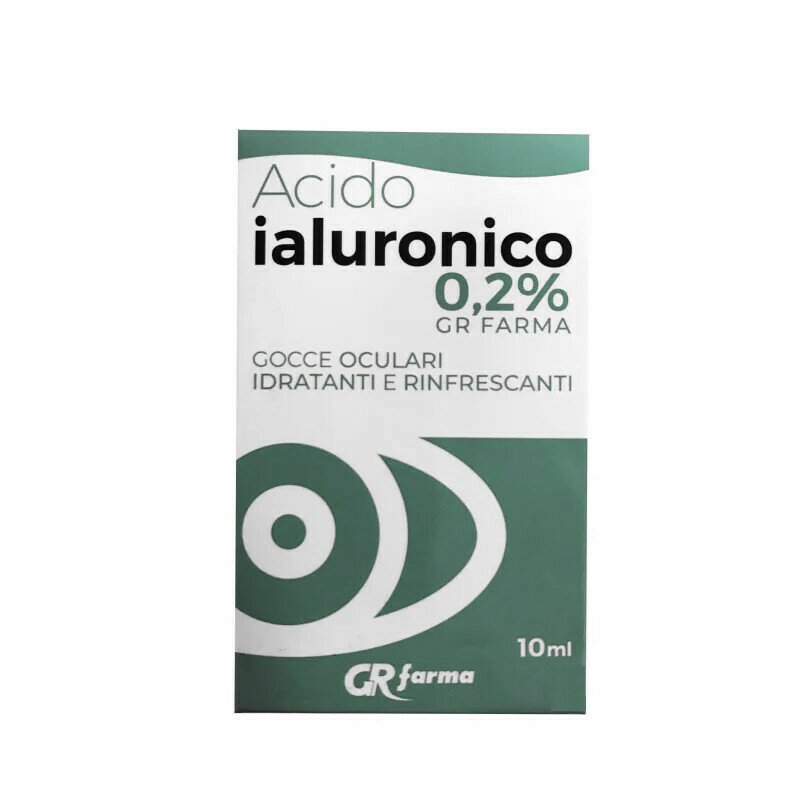 Gr farma gocce oculari idratanti e rinfrescanti acido ialuronico