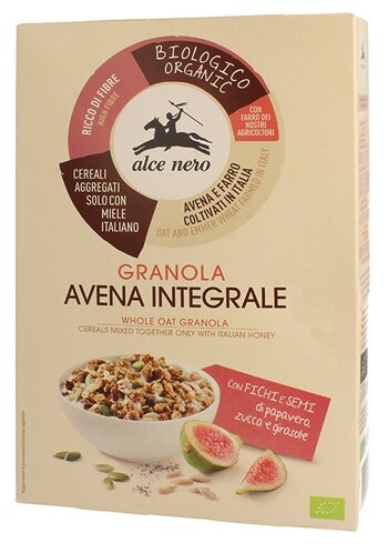 Granola con fichi-semi bio 300 g