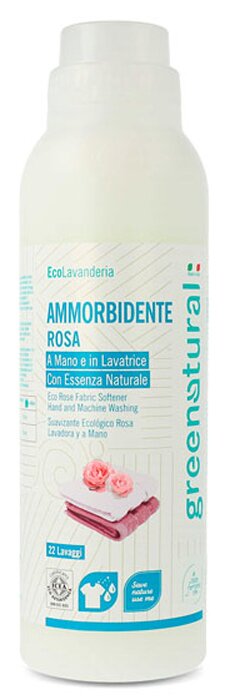 Greenatural ammorbidente rosa eco 1000 ml