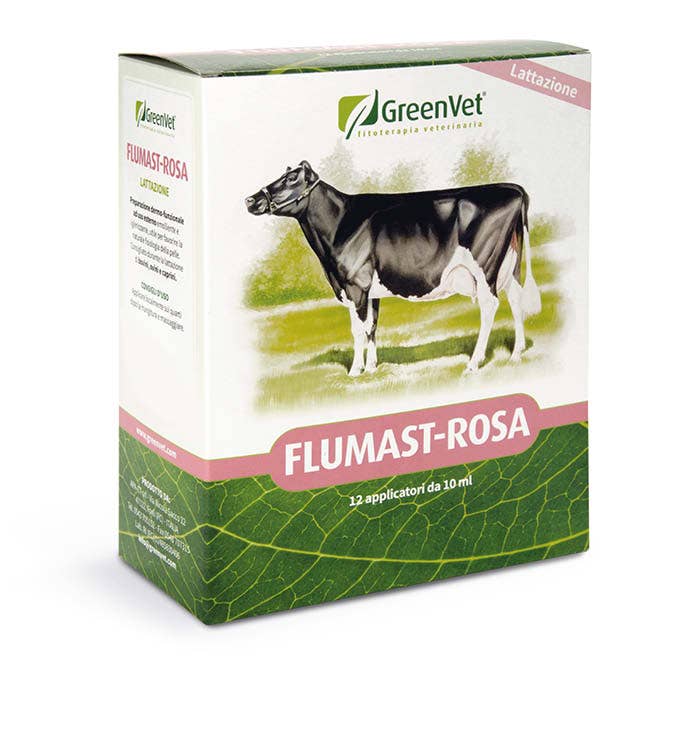 Greenvet flumast rosa dermico 12p