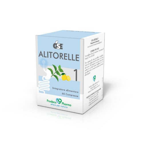 Gse alitorelle 1 integratore alimentare gusto fresco 60 compresse 27g*