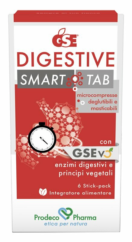 Gse Digestive Smart Tab Funzionalità Digestiva 6 Stick-Pack