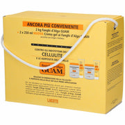 Guam fanghi d'alga doppia convenienza con fanghi d'alga guam2 x 1 kg + crema gel 2 x 250 ml