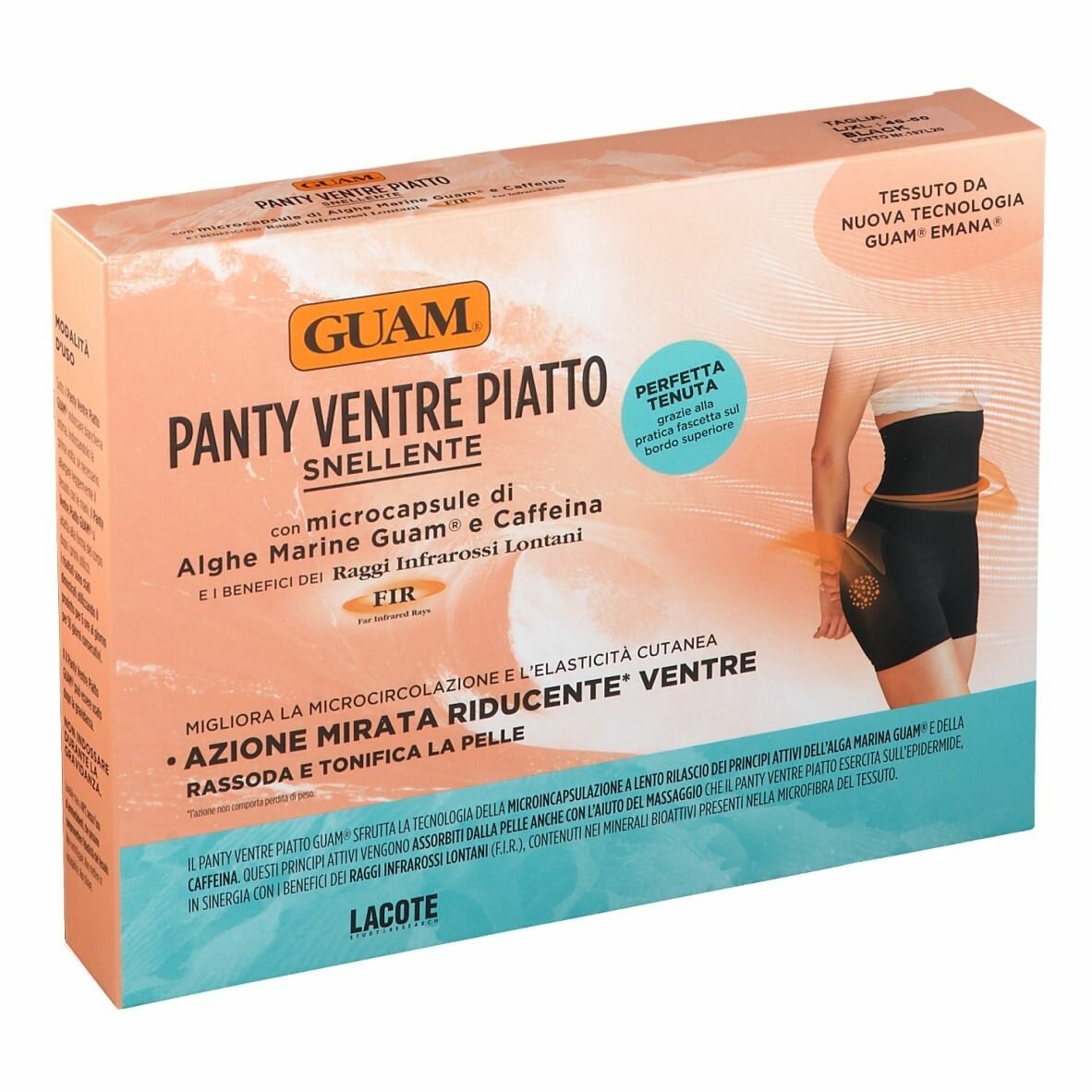 Guam panty ventre piatto snellente l-xl 46-50