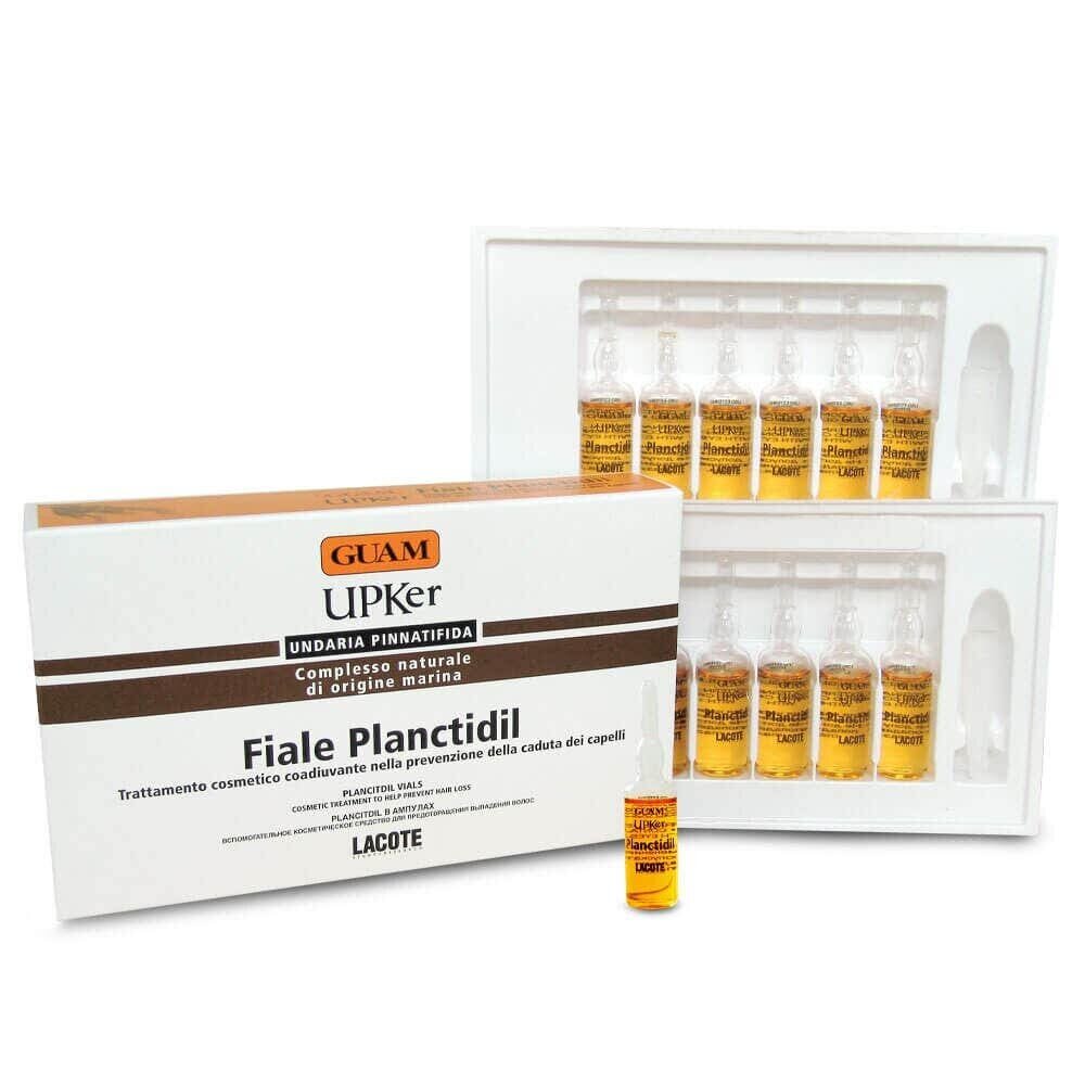 Guam upker fiale per capelli planctidil 12 pezzi da 7 ml
