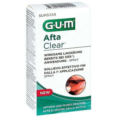 Gum aftaclear flacone spray 15ml