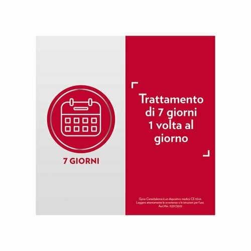 Gyno-canesbalance Gel Vaginosi Batterica 7 Applicatori Monouso