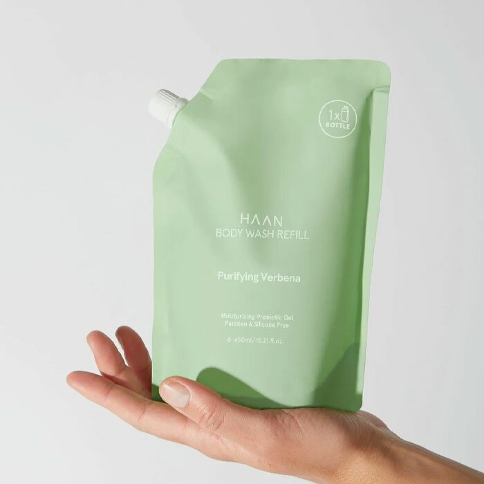 Haan Body Wash Purifying Verbena Refill 450 ml