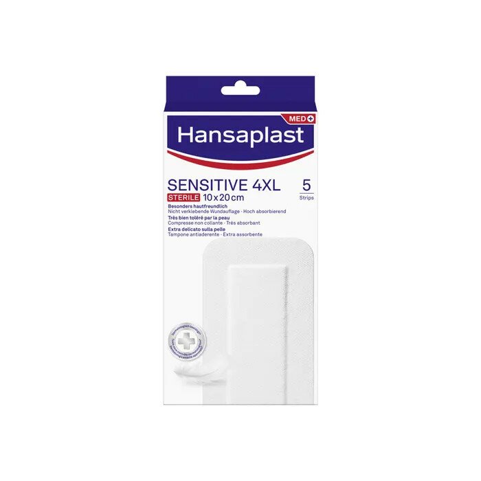 Hansaplast sensitive 4xl 10x20