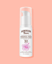 Hawaiian tropic mineral face lozione solare viso spf30 50ml