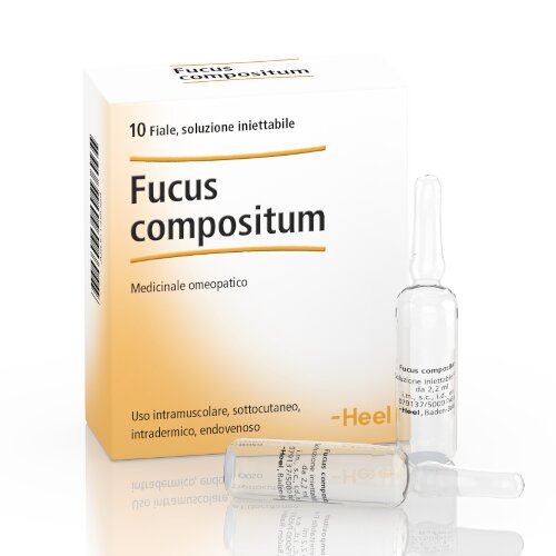 Heel fucus compositum 10 fiale da 2,2 ml l'una