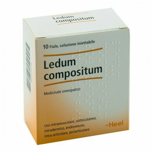 Heel ledum compositum 10 fiale da 2,2 ml l'una