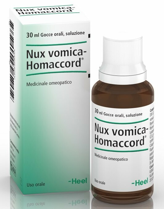 Heel Nux Vomica Homaccord Omeopatico Gocce Digestione 30 ml