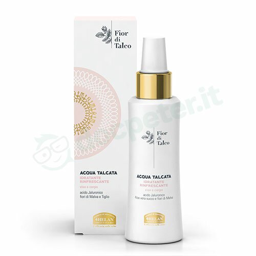 Helan fior di talco acqua idratante rinfrescante viso e corpo 100 ml
