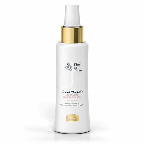 Helan fior di talco acqua idratante rinfrescante viso e corpo 100 ml