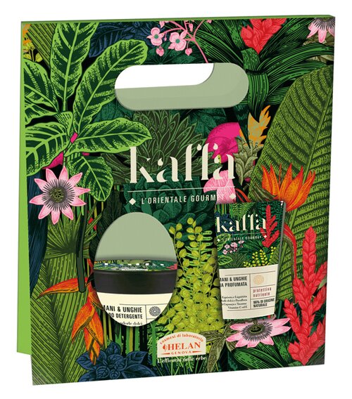 Helan kaffa set mani&unghie burro 40 ml + crema 50 ml