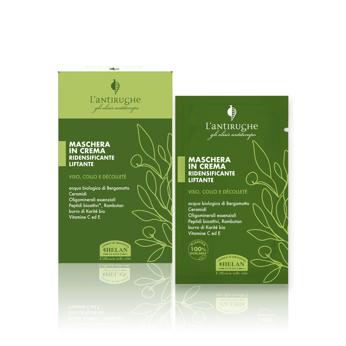 Helan l'antirughe maschera in crema ridensificante liftante 4x8ml
