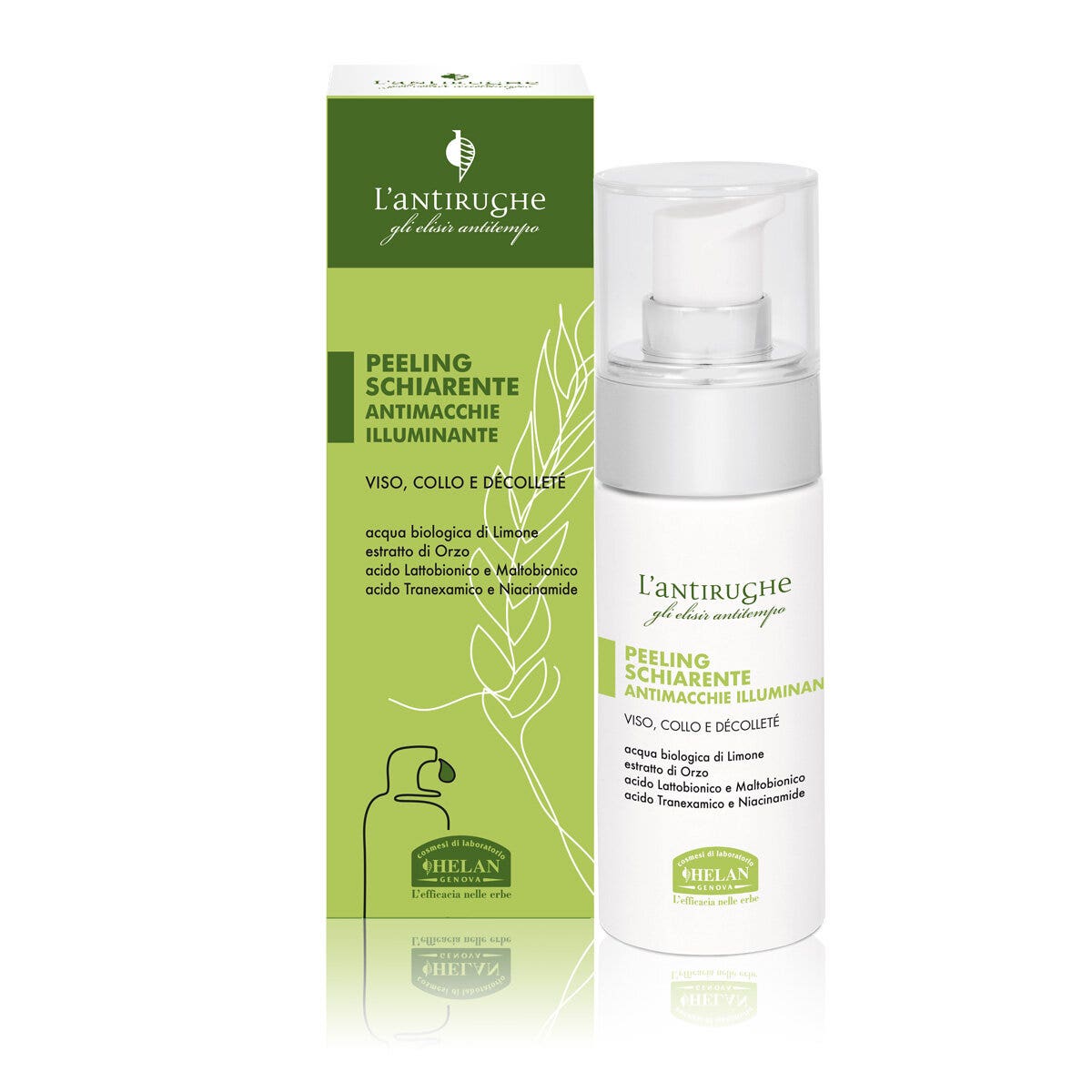Helan l'antirughe peeling schiarente antimacchie illuminante 30ml