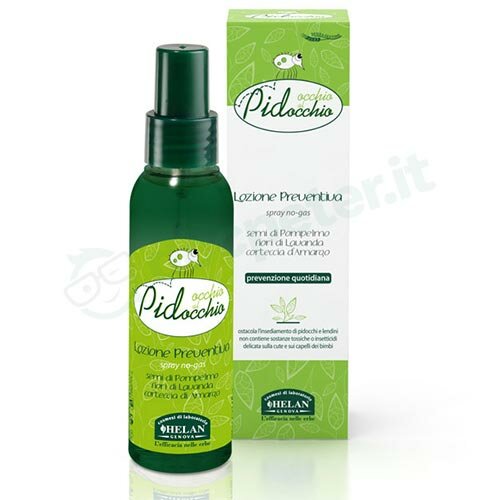 Helan occhio al pidocchio lozione spray 100 ml 1 pezzo