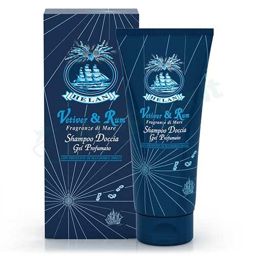 Helan vetiver rum shampoo doccia gel profumato 200 ml