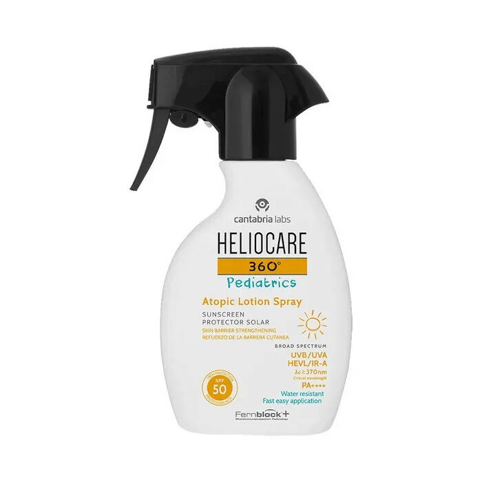 Heliocare 360 ped atopic spf 50 lotion spray 250 ml