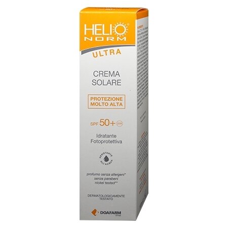 Helionorm ultra crema solare spf 50+ 100 ml