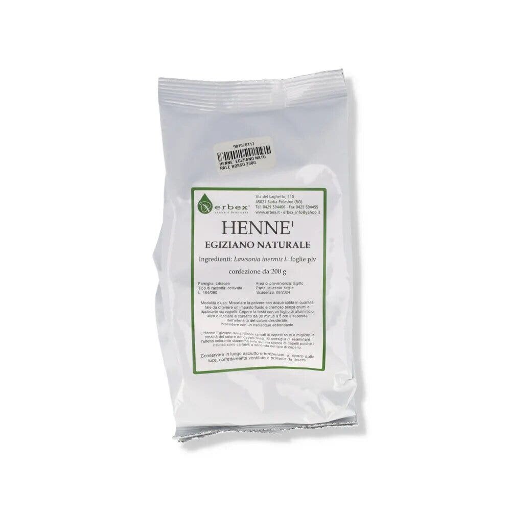 Henne egiziano naturale rosso 200g