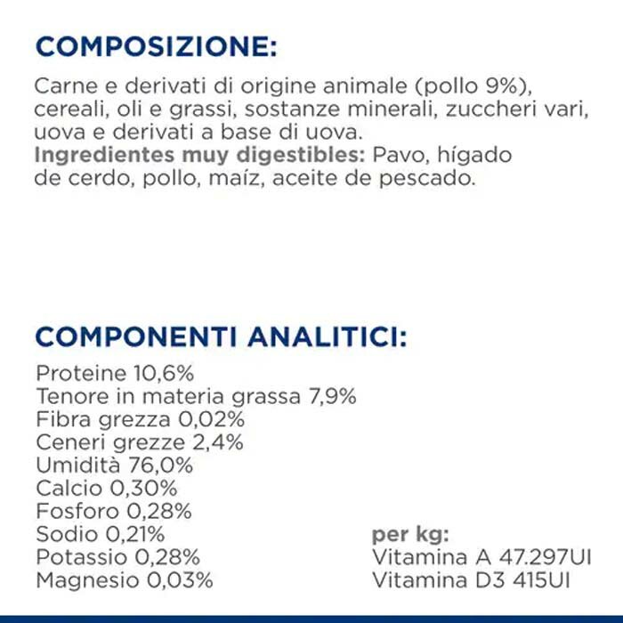 Hill's Prescription Diet A/D Mangime Umido per Cani e Gatti 156g