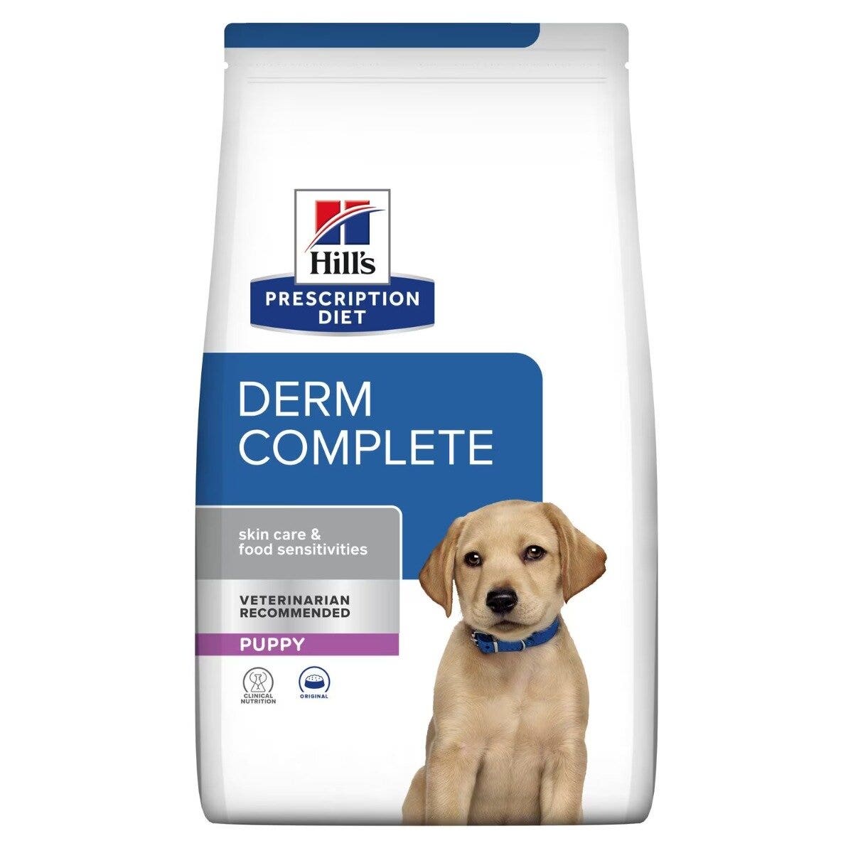 Hill's prescription diet dermico complete puppy crocchette per cuccioli sacco 12kg