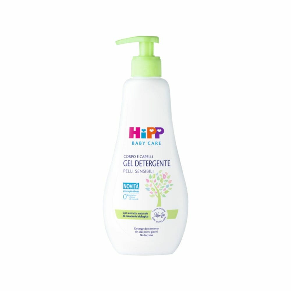 Hipp baby care gel detergente corpo capelli 400 ml