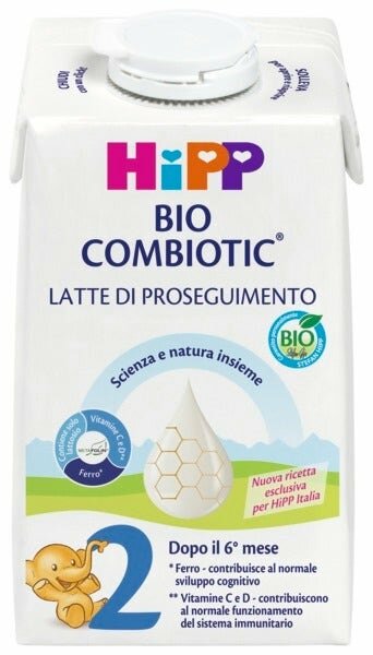 Hipp bio combiotic 2 latte di proseguimento 500ml