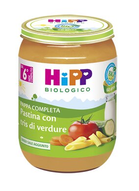 Hipp bio hipp bio pappa pronta pastiglie tris di verdure 190 g