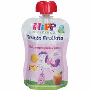 Hipp frutta frullata unicorno mela prugna gialla pesca 90 g