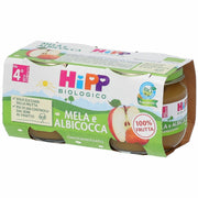 Hipp omogeneizzato albicocca/mela 2 x 80 g