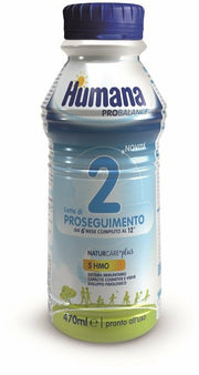 Humana 2 bottiglia 5 hmo 470ml