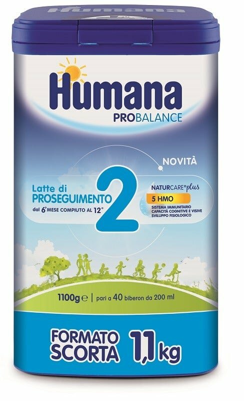 Humana 2 probalance latte di proseguimento  1,1 kg