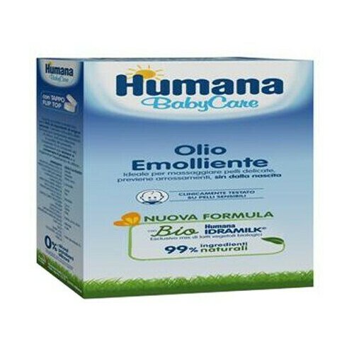 Humana baby care olio emolliente 250 ml