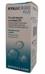 Hyalucross Plus Collirio per Occhi Secchi 10 ml